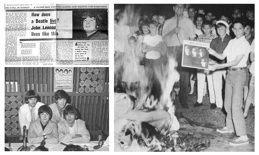 La frase de Lennon que indignó a los católicos e impulsó una quema de discos de los Beatles